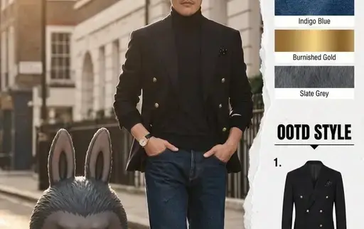 泡泡玛特时尚画报