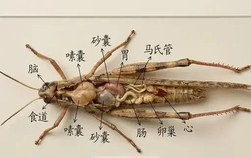 生物标本展示图