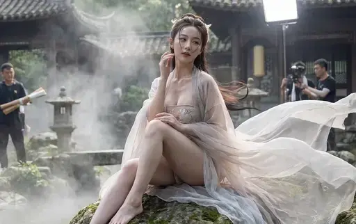 破烂护士服提示词:AI作图关键词与图片参考.