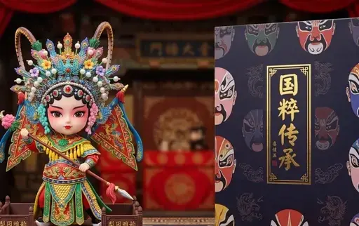 国粹戏曲定制手办-穆桂英挂帅