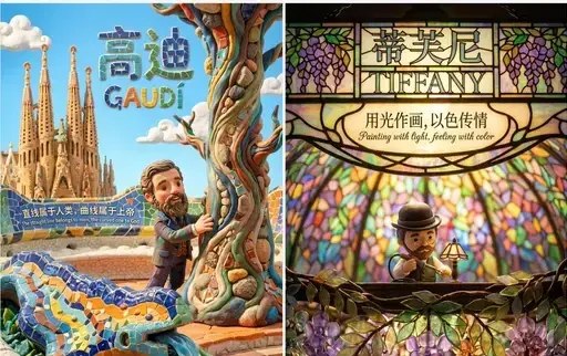 可爱黏土风格主题海报