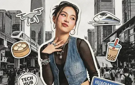 Y2K时代的拼贴海报