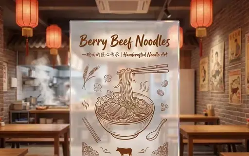 牛肉面挂牌
