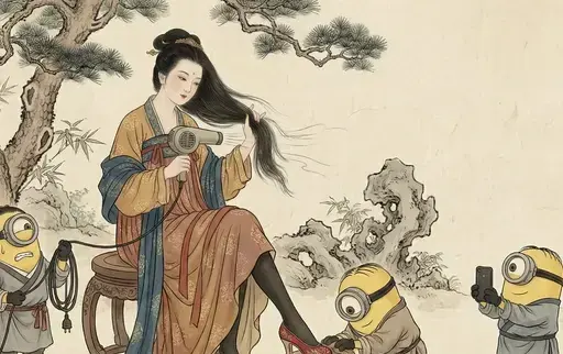 中国传统水墨彩画