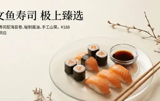高角度商业美食摄影照片