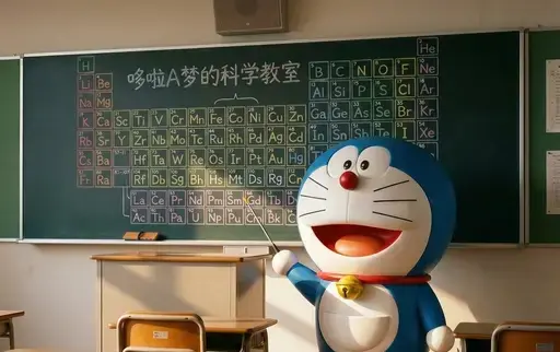 吉祥物坐在操作系统窗口边框上提示词:AI作图关键词与图片参考.