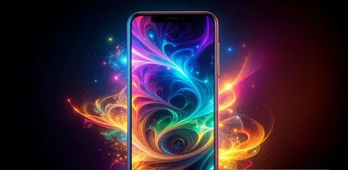 抽象霓虹灯艺术设计提示词:AI作图关键词与图片参考.